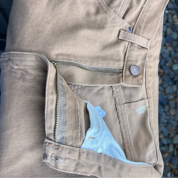 Classic VTG Jordache Brown Denim Hiking Gorpcore Y2K Jeans 10 High Rise Casual - Picture 7 of 12